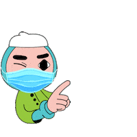 GoPayz mask stay home raya stay safe Sticker