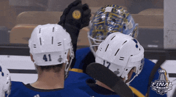 ice hockey win GIF by NHL