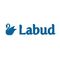 Labud_hr blue sparkle glitter shine Sticker