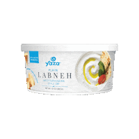 yazalabneh dip lebanese plain mediterranean food Sticker