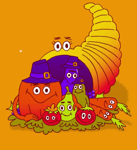 Thanksgiving Dinner GIF by Juan Billy