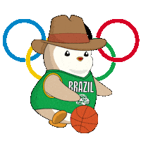 Olympic Games Basketball Sticker by Pudgy Penguins