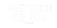 HouseInhabit jessica reed kraus house inhabit houseinhabit make speech free again Sticker