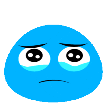 sad emoji Sticker