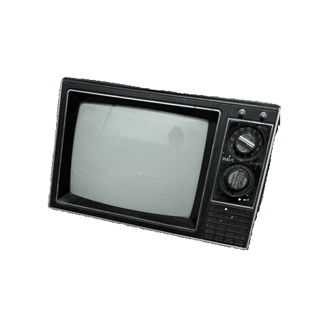 Retro Tv Television Sticker by Rod Kim
