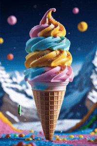 Ice Cream Vegan GIF by Caavakushi