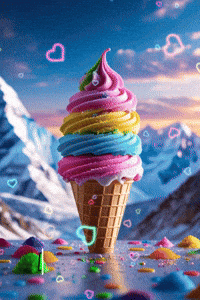 Ice Cream Vegan GIF by Caavakushi