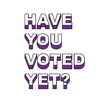 General Election Vote Sticker by Guy with Red Beard