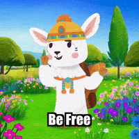 Wisdom Be Free GIF by Llamaozi