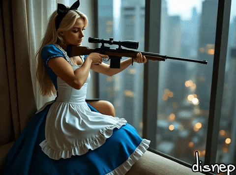 Sexy Alice In Wonderland GIF