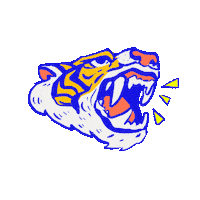USTGrowlingTigers go university ready tiger Sticker