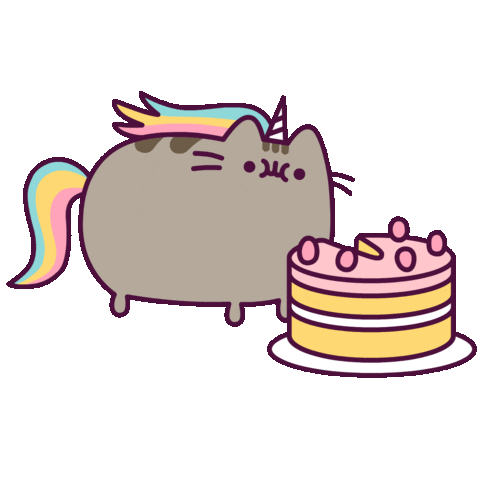 Cat Party Sticker by Pusheen