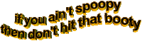 text booty Sticker by AnimatedText