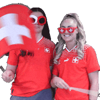 Celebrating Alisha Lehmann Sticker by Swiss Football Association