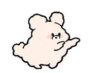 ishikawahiroko bear right check くま Sticker