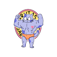 Cat Love Sticker