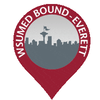 Washington State University Everett Sticker by WSU Medicine