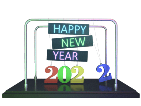 Tick Happy New Year Sticker