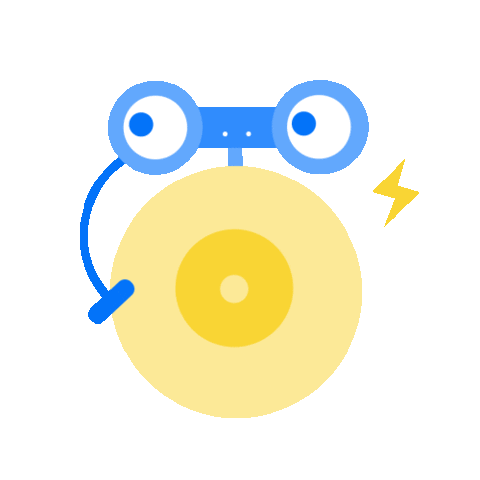 Astronaut Alarm Sticker by Snapask