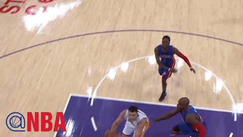los angeles lakers dunk GIF by NBA