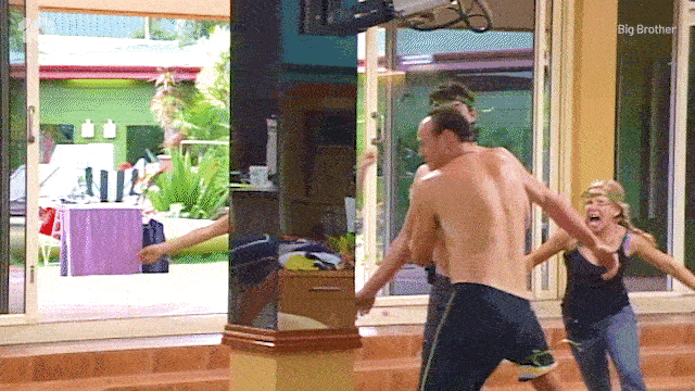 Excited GIF by Big Brother Australia
