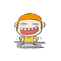 Work 打字 Sticker by ShiGai