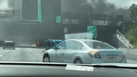 Large Vehicle Fire Forces Shutdown of Atlanta Highway