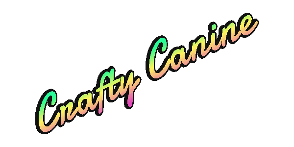 Crafty Canine Sticker by FenwayBark