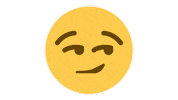 emojivid emoji emojivid smileys smirkingface Sticker