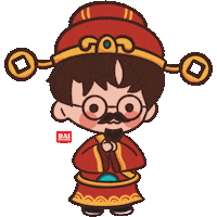 Terence 恭喜發財 Sticker