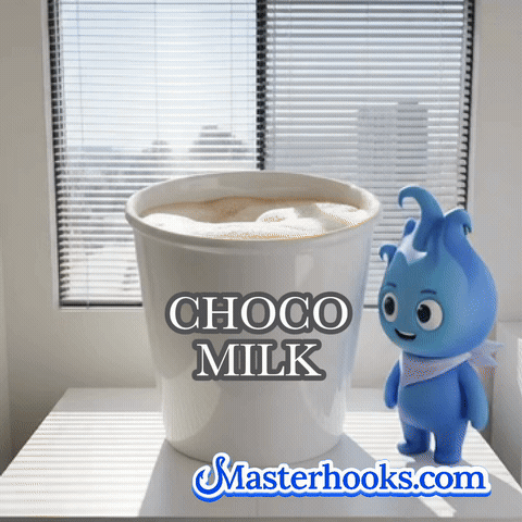 Chocolate Milk GIF by Masterhooks
