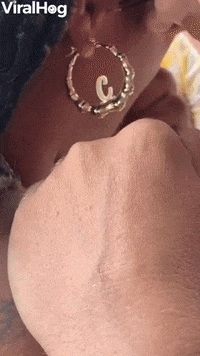 Baby Crab Makes A New Home In Womans Ear GIF by ViralHog