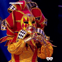 Harlequin GIF by The Masked Singer UK