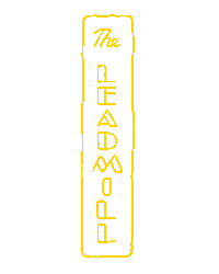 The_Leadmill light neon club glow Sticker