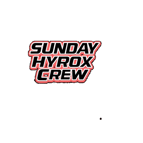 Hyrox Sticker