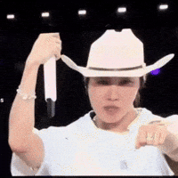 Cowboy Bite Lip GIF
