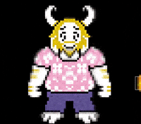 Deltarune Burning GIF by R74n