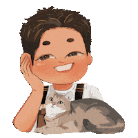 Cat Po Sticker