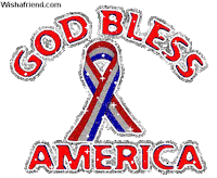 God Bless America Sticker
