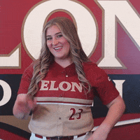 College Athletics Ncaa Softball GIF by Elon Phoenix
