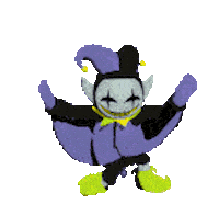 Jevil Deltarune Sticker