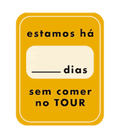 Tour Countdown Sticker by O Que Fazer Curitiba