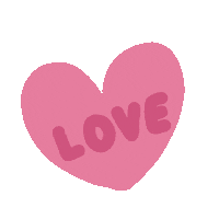 Pink Love Sticker by Tilly & Type