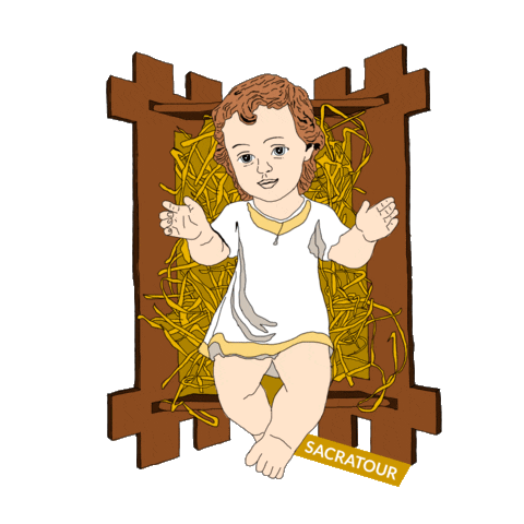 Jesus Natal Sticker by Sacratour