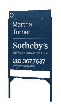 Open House Woodlands Sticker by Martha Turner Sotheby's International Realty