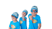 swimstarsfrance love heart like kids Sticker