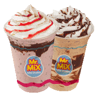 Chocolate Milkshake Sticker by Mr. Mix Milk Shakes