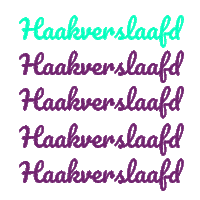 Crochet Love Sticker by HakedNL