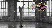 happy birthday dance GIF