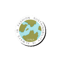 sannaconsciousconcept sustainable fashion ethical fashion sanna green fashion Sticker